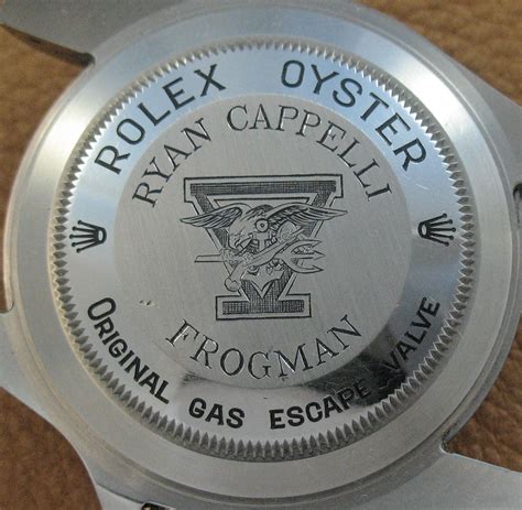 does a rolex have engraved on the back|back of a Rolex.